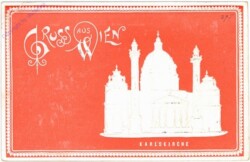 Wien 4, Karlskirche, Reliefkarte