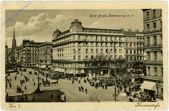 ak103259 Wien 1, Kärntnerstrasse, Hotel Bristol