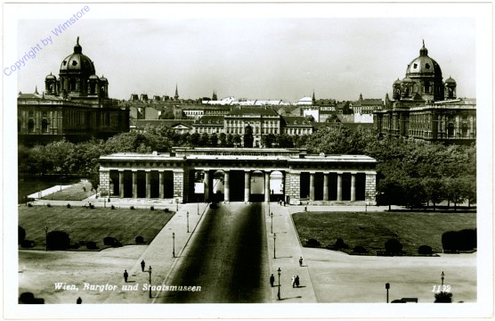 Wien 1, Burgtor und Staatsmuseum