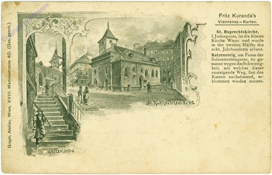 Wien 1, Ruprechtskirche (St.), Katzen-Steig