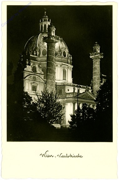 ak103371 Wien 4, Karlskirche