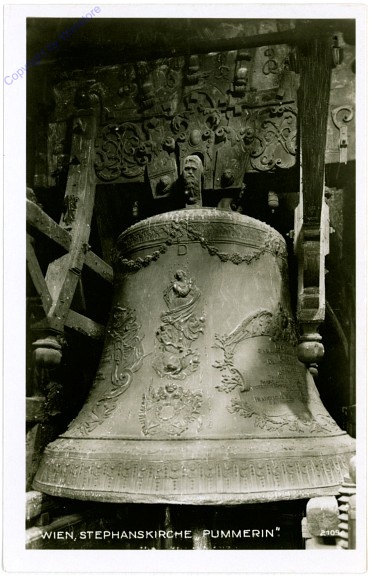 ak103377 Wien 1, Stephanskirche, Pummerin