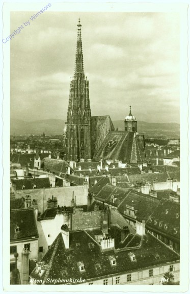 ak103380 Wien 1, Stephanskirche