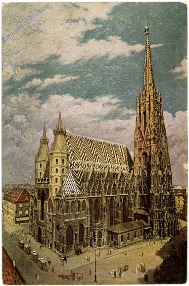 ak103383 Wien 1, Stephanskirche