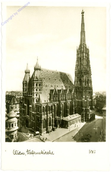 ak103384 Wien 1, Stephanskirche