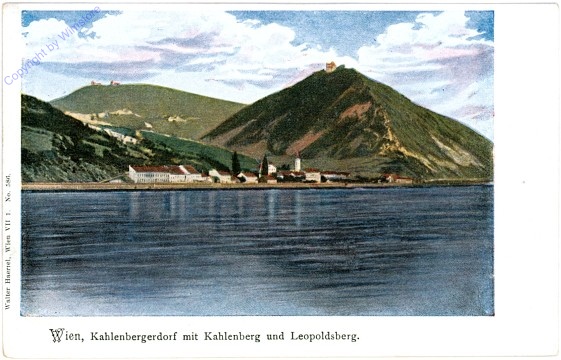 ak103400 Wien 19, Kahlenbergdorf, Kahlen- und Leopoldsberg