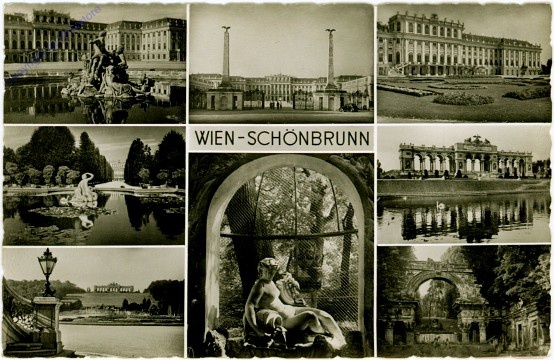Wien 13, Schönbrunn, 8 Ansichten