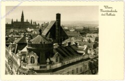 Wien 1, Minoritenkirche und Rathaus