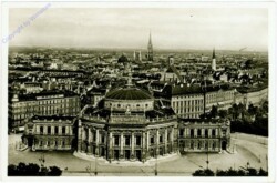 Wien 1, Panorama mit Burgtheater