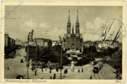 Wien 9, Freiheitsplatz mit Votivkirche