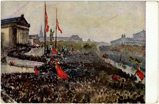 Wien 1, Proklamierung der Rep. Deutsch-Österr. 1918