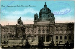 Wien 1, K.k. Hofmuseum und Maria Theresien-Monument