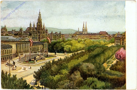 Wien 1, Ring mit Parlament
