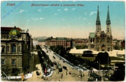 Viden 9, Maximilianovo námnésti s universitni tridou