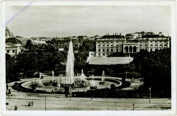 Wien 1, Hochstrahlbrunnen mit Palais Schwarzenberg