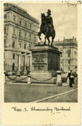 Wien 1, Schwarzenberg Denkmal