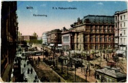 Wien 1, Kärntnerring mit k.k.Hofoperntheater
