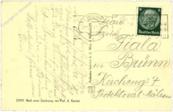 Wien, Panorama, Zeichnung v. Prof. A. Kasimir