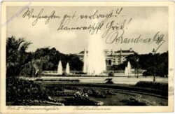 Wien 1, Schwarzenbergplatz, Hochstrahlbrunnen