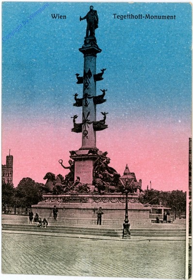Wien 2, Tegetthoff-Monument (Praterstern)