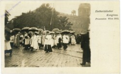Wien, Eucharistischer Kongress. Prozession 1912