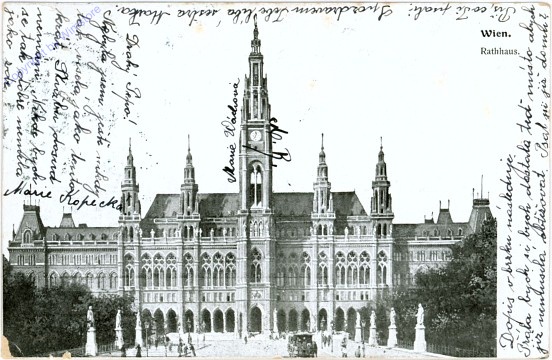 ak104003 Wien 1, Rathaus