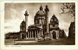 ak104015 Wien 4, Karlskirche