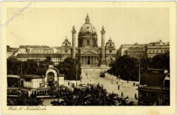 ak104030 Wien 4, Karlskirche
