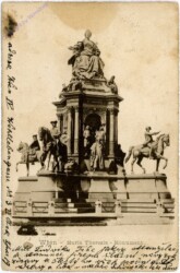 ak104062 Wien 1, Maria Theresia-Monument