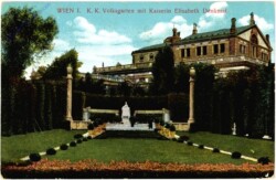 Wien 1, Kaiserin Elisabeth Denkmal mit Volksgarten