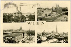 ak104088 Wien, 4 Ansichten