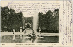 Wien 13, Schönbrunn, Römische Ruine - Allee
