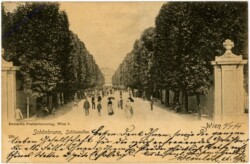 Wien 13, Schönbrunn, Schlossallee