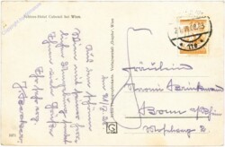 Wien 19, Schloss-Hotel Cobenzl