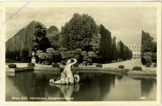 ak104124 Wien 13, Schönbrunn, Nymphenbrunnen