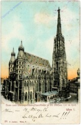 Wien 1, Dom und Metropolitanpfarrkirche zu St. Stefan