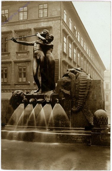 ak104206 Wien 4, Mozartbrunnen (Zauberflötenbrunnen)