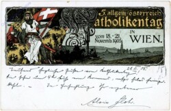 5. allgemeiner österreichischer Katholikentag 18.-21.11.1905