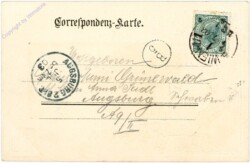 Wien 4, Karlskirche, Prägedruckkarte