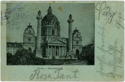 ak104243 Wien 4, Karlskirche