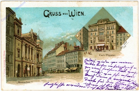 Wien 1, Ronnacher, Carl-Theater