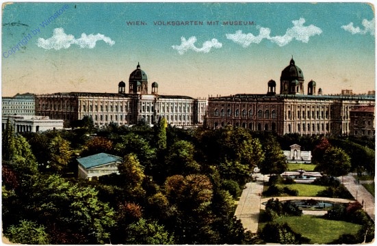 Wien 1, Volksgarten mit Museum