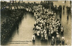 Wien, Eucharistische Prozession 1912