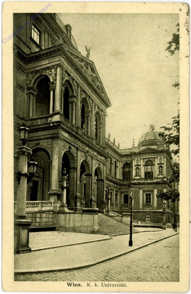 Wien 1, K.k. Universität