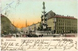 Wien 2, Praterstraße. Tegetthoff-Monument