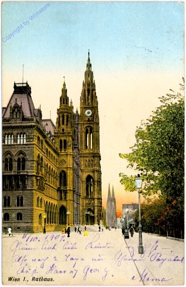 ak104352 Wien 1, Rathaus