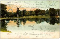 Wien 2, K.k. Prater (Teich)