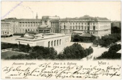 Wien 1, Neue k.k. Hofburg, äusseres Burgtor