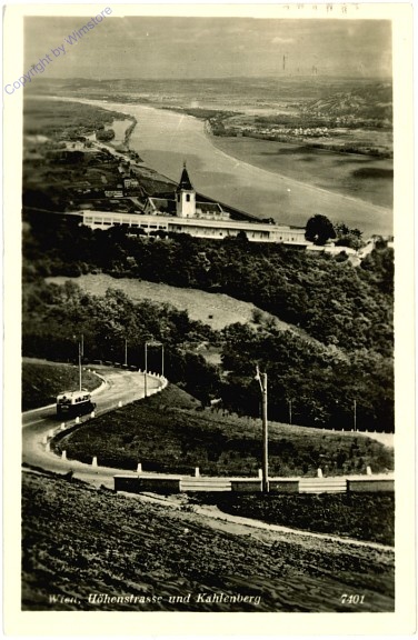 Wien 19, Höhenstraße und Kahlenberg