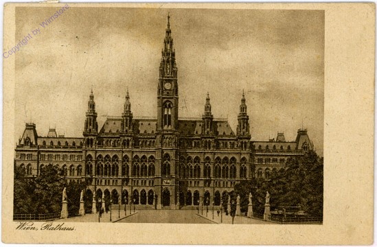 ak104382 Wien 1, Rathaus